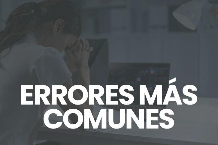 errores comunes al invertir