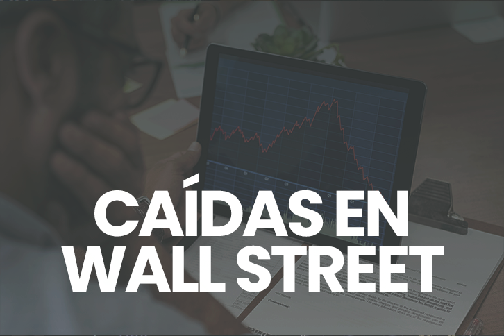 Nueva sesión de caídas en Wall Street en sus principales índices, marcadas por los resultados de empresas como Microsoft y Boeing.