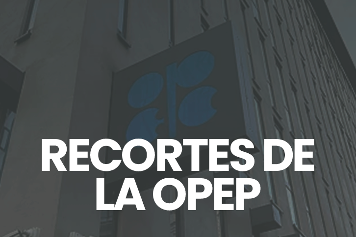 El petróleo se dispara tras el recorte sorpresa de la OPEP de más de 1 millón de barriles, causando que el crudo modere su avance hasta el 6%
