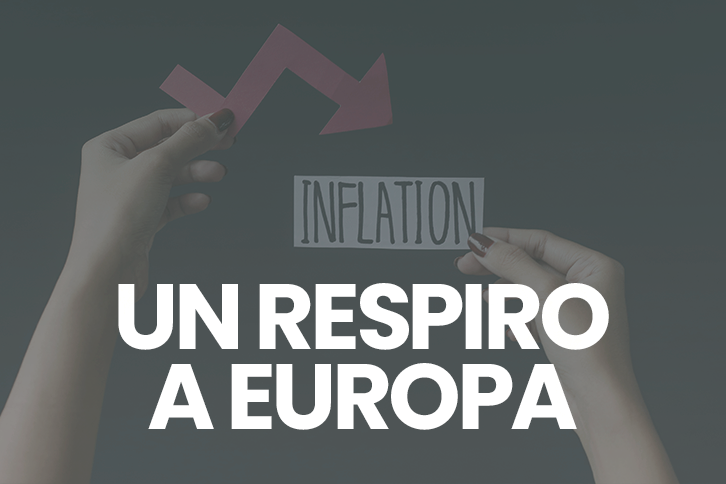 Las expectativas de inflación caen a mínimos de un año, dando un respiro a Europa. En este sentido, el BCE podrá rebajar las subidas de tipos.