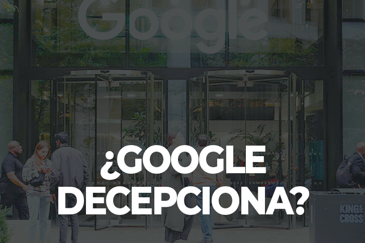 Los resultados de Google han batido las expectativas, pero su negocio en la nube ha decepcionado: las acciones han caído bruscamente.