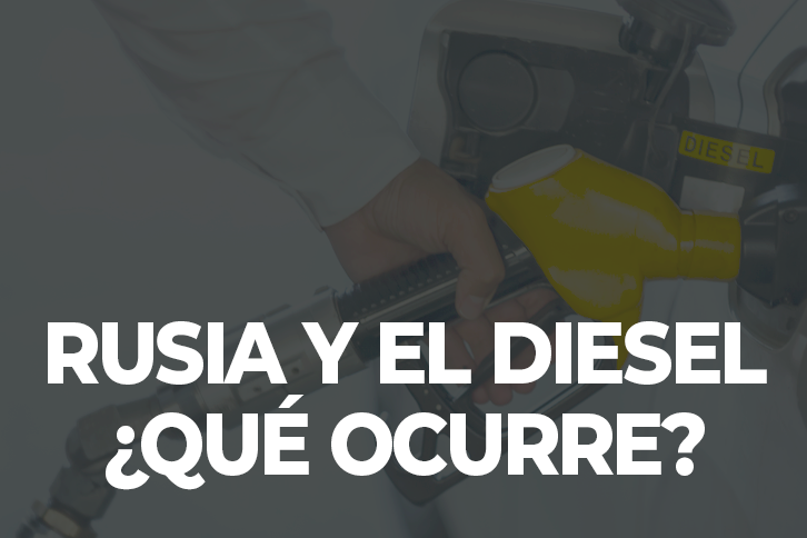 Rusia levanta la prohibición sobre la exportación de diésel que impuso para abastecer y estabilizar su mercado interno, en crisis.