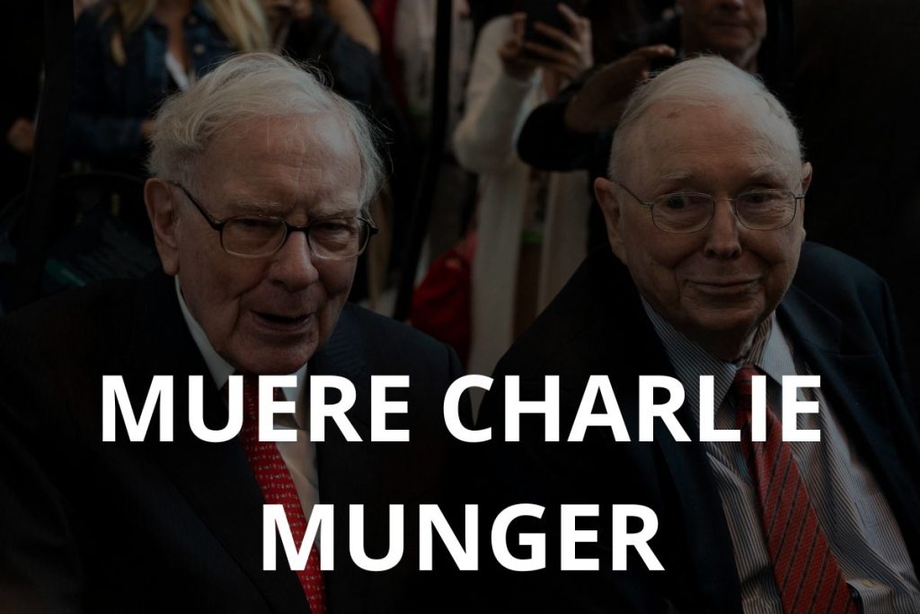 Triste noticia: Charlie Munger, el socio de Warren Buffett, muere pacíficamente en un hospital de California a los 99 años de edad.