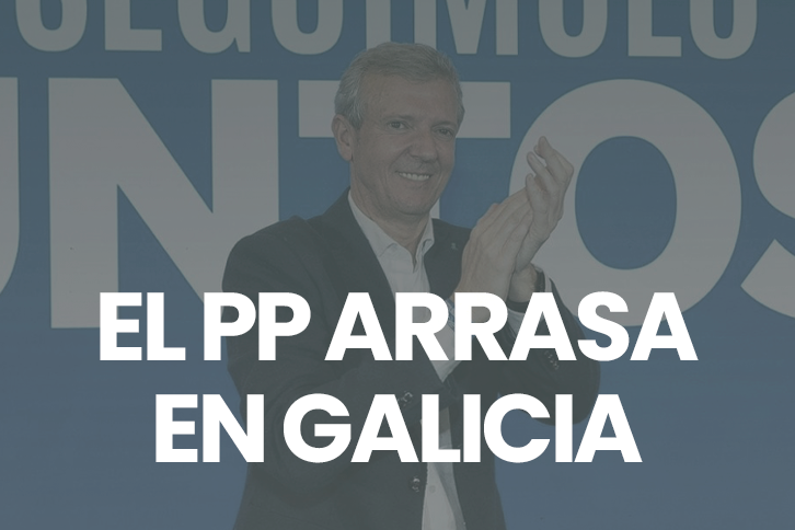 El PP revalida su mayoría absoluta en Galicia. Las elecciones pusieron a prueba a Feijóo, quien salió airoso frente a un PSOE muy castigado.