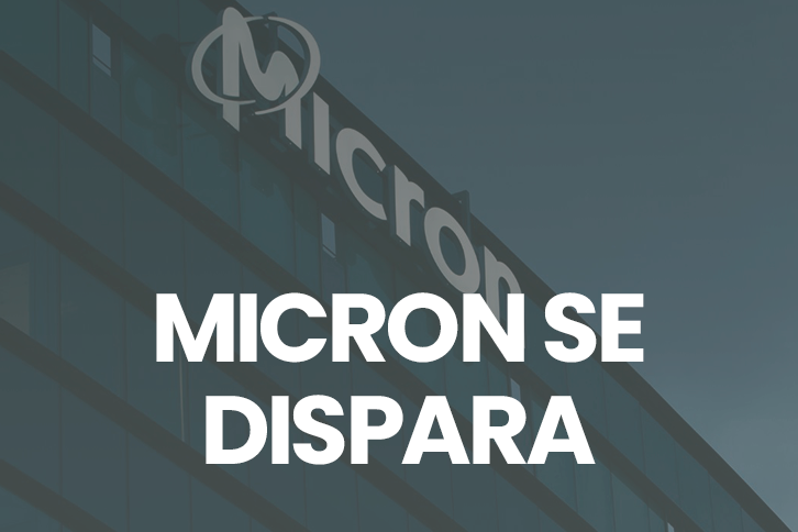 Micron se relanza en bolsa tras unos sólidos y muy buenos resultados. Las estimaciones internas son muy halagüeñas para el resto del año.