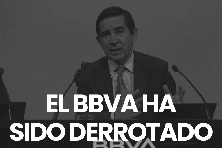 Fracaso sin paliativos de la OPA del BBVA sobre el Sabadell, quién no consiguió hacerse con el mínimo del 30% necesario para el éxito.